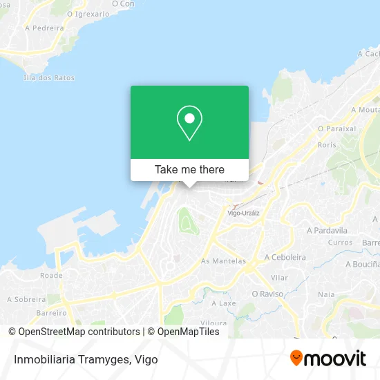Inmobiliaria Tramyges map