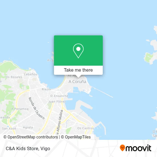 C&A Kids Store map