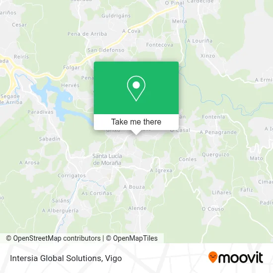 mapa Intersia Global Solutions