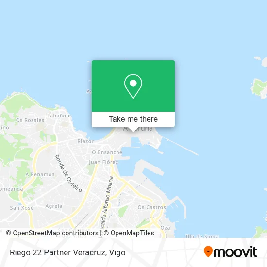 Riego 22 Partner Veracruz map