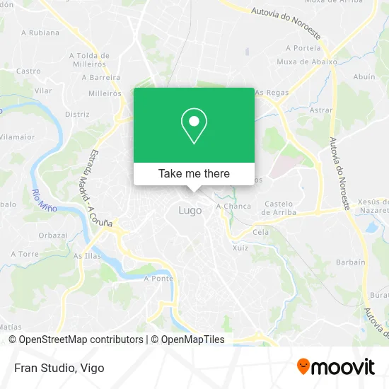 Fran Studio map