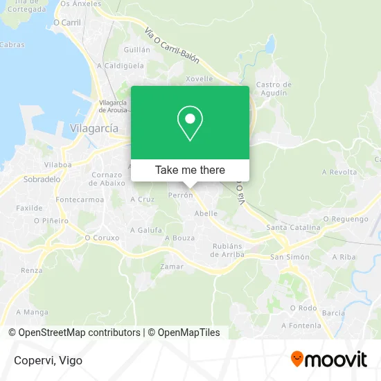 Copervi map