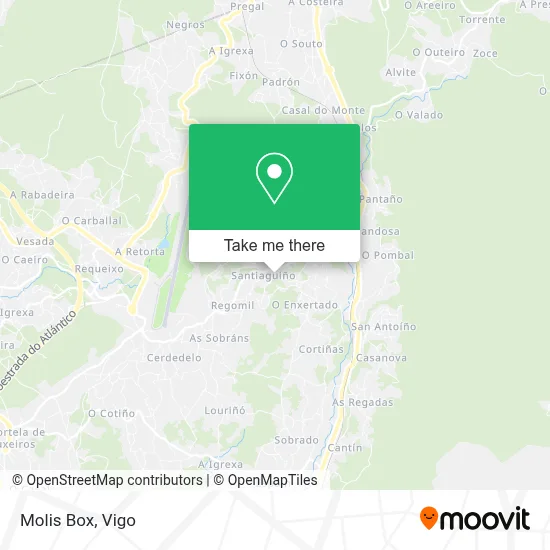 Molis Box map