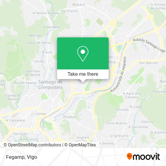 mapa Fegamp