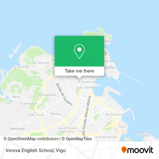 Innova English School map