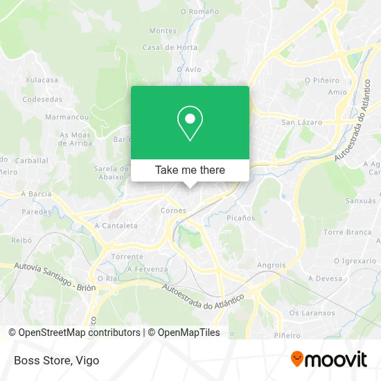 Boss Store map