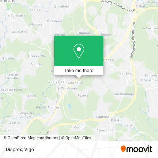 Disprex map