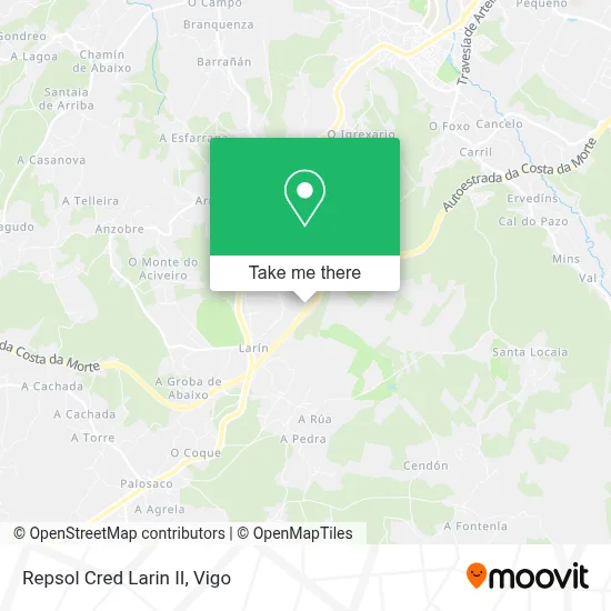 Repsol Cred Larin II map