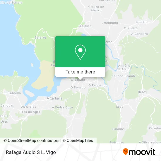 Rafaga Audio S L map