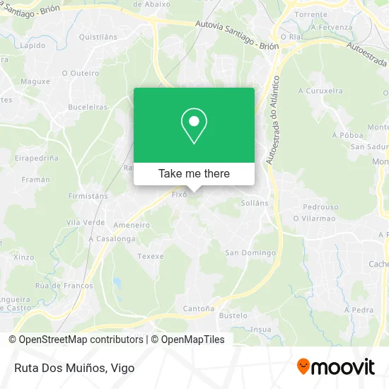 Ruta Dos Muiños map