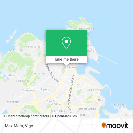 Max Mara map