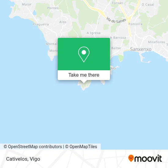 Cativelos map