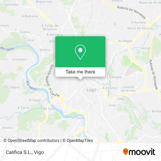 Califica S.L. map