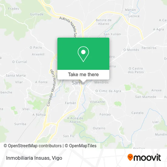 mapa Inmobiliaria Insuas