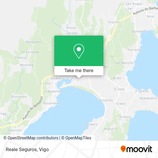 Reale Seguros map