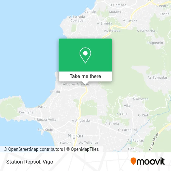 Station Repsol map