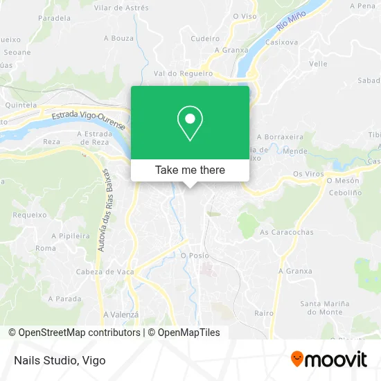Nails Studio map