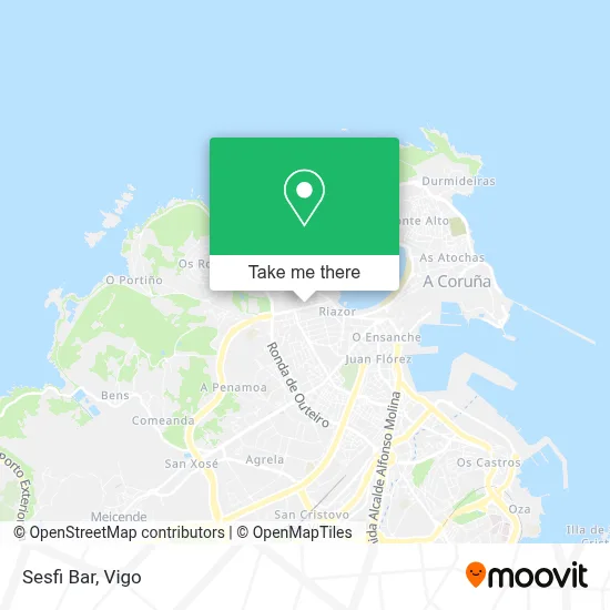 Sesfi Bar map