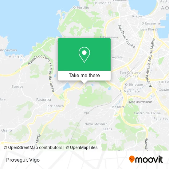 Prosegur map