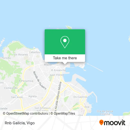 Rnb Galicia map