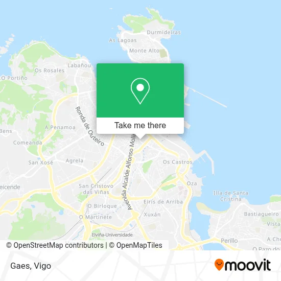 Gaes map