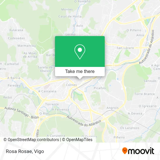 Rosa Rosae map