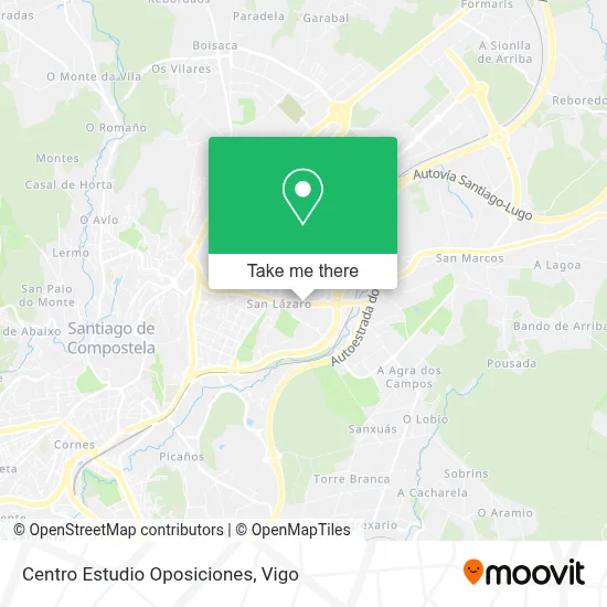 Centro Estudio Oposiciones map