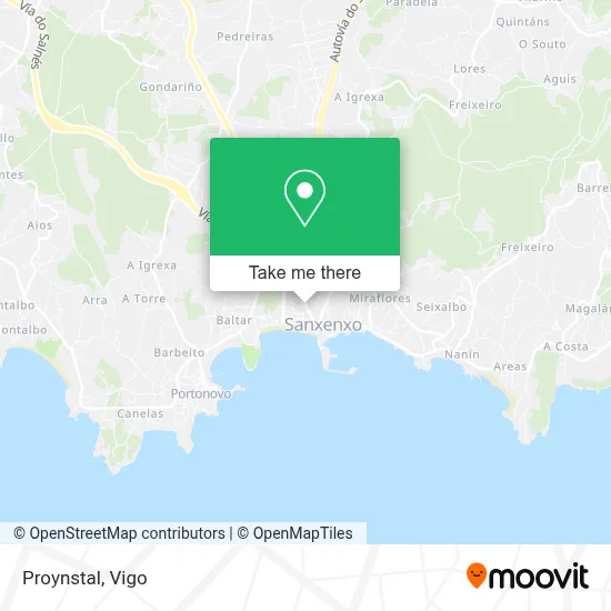 Proynstal map