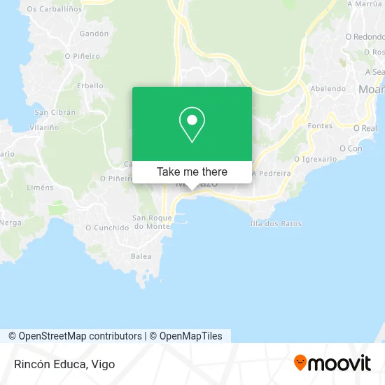Rincón Educa map
