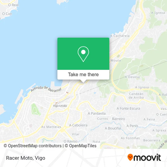 Racer Moto map