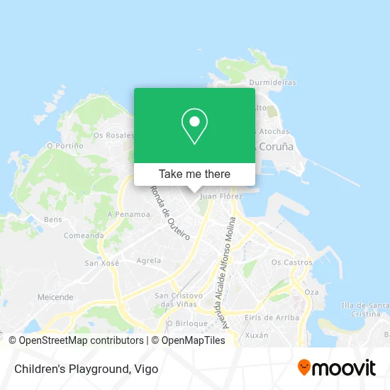 Parque Infantil map
