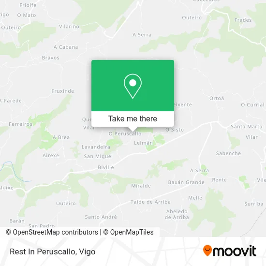 Rest In Peruscallo map