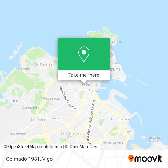 Colmado 1981 map