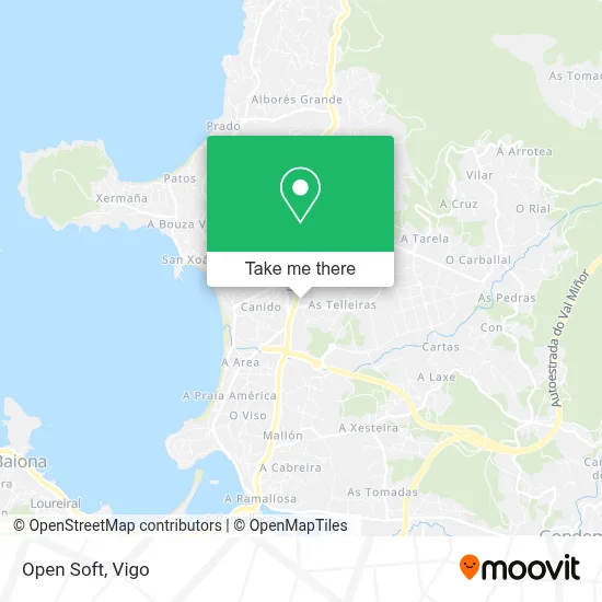 Open Soft map