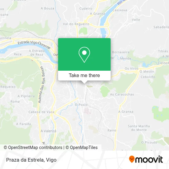 Praza da Estrela map