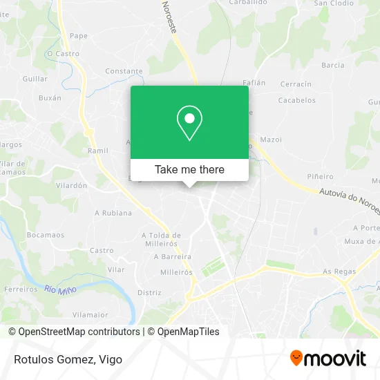 Rotulos Gomez map