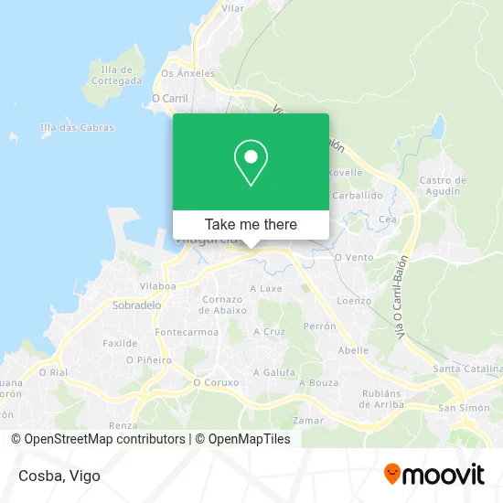 Cosba map