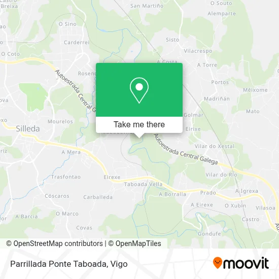 Parrillada Ponte Taboada map