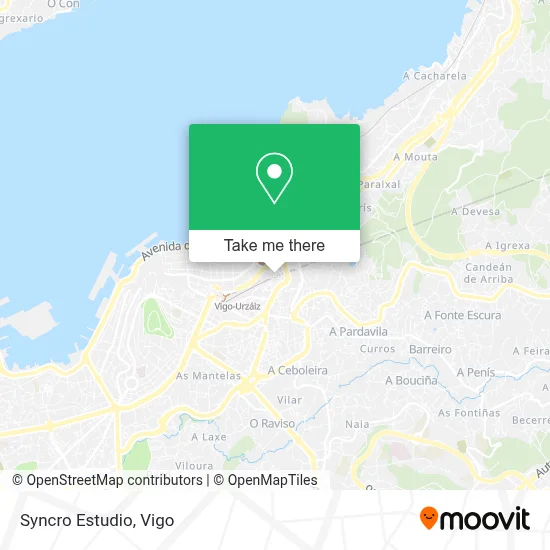 Syncro Estudio map