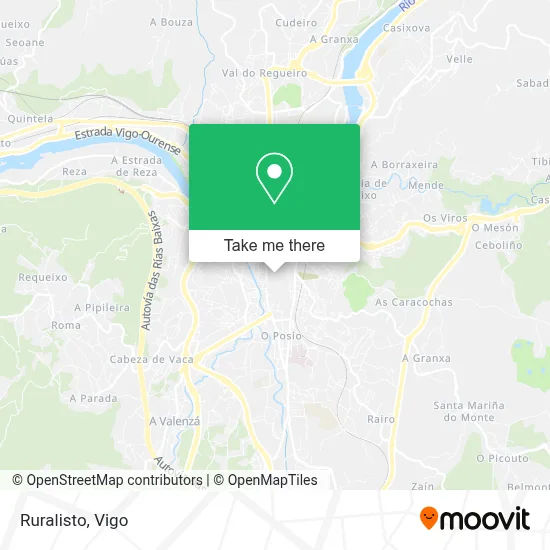 Ruralisto map