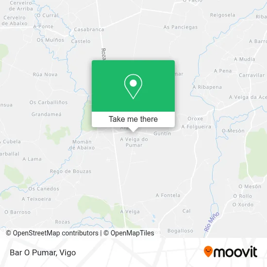Bar O Pumar map