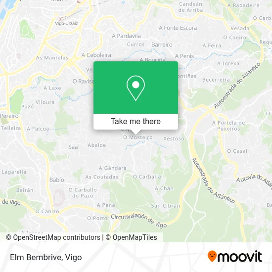 Elm Bembrive map