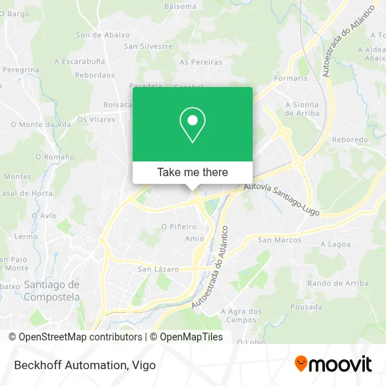 Beckhoff Automation map