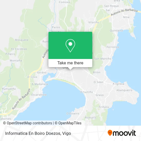Informatica En Boiro Doezos map