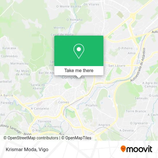 Krismar Moda map