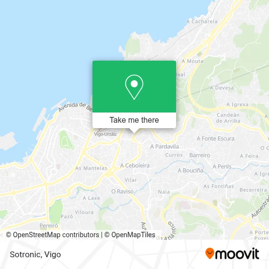 Sotronic map