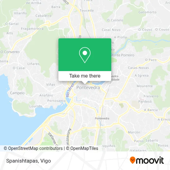 Spanishtapas map