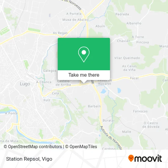 Station Repsol map