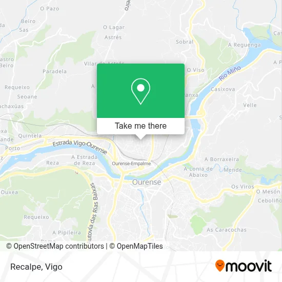 Recalpe map