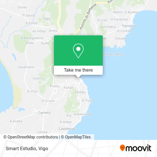 Smart Estudio map